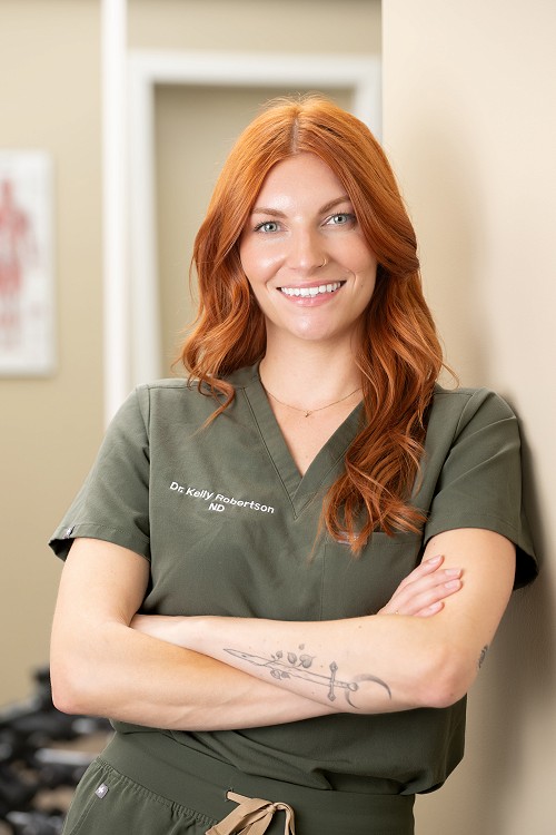 Dr. Kelly Robertson, Naturopathic Physician at Pinpoint Physiotherapy